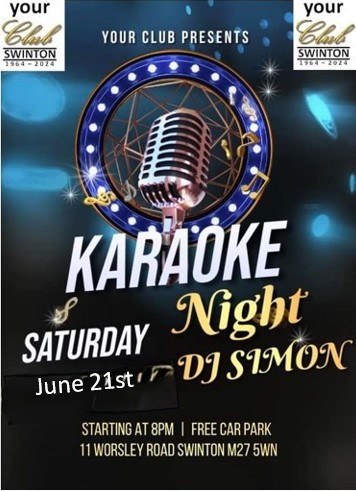 Karaoke June 21